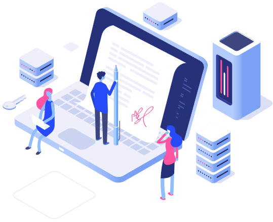 VED EXIM digital trade illustration